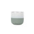 Hortus Green & White Bordeaux Stoneware Pot (16cm H x 17cm Dia)