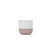 Hortus Pink & White Bordeaux Stoneware Pot (12cm H x 13cm Dia)
