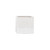 Hortus White Bordeaux Stoneware Cube (12.5cm H x 12.5cm W)