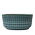 Hortus Blue/Green Braga Pot (13cm H x 27cm L x 13cm W)