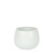 Hortus Matt White London Pot (12cm H x 13cm Dia)