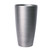Brushed Steel Metallic Look Tall Planter (42cm)