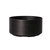 Dark Grey Metallic Look Plastic Low Bowl Planter (42.5cm)