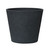 Charcoal Black Aged Effect Plastic Planter (50cm)