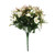 Pembroke White Satin Pansy Mixed Bush (x13 Stems)