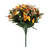 Pembroke Yellow/Orange Satin Pansy Mixed Bush (x13 Stems)