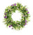 Purple Pansy/Daisy Wreath (30cm)