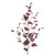 Burgundy Birch Spray (95cm)