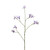 Botanica White/Lilac Iris Spray (105cm)