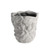Rough Textured Grey Ceramic Pot (17.5cm)