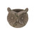 Owl Head Stoneware Pot (28.5cm H)