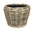 Grey Drypot Rattan Basket (68cm)