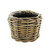 Grey Drypot Split Rattan Basket (20cm)