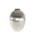 Silver Eros Seed Metal Vase (29.5cm H)