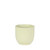 Matt Cream Hortus Cairo Pot (13cm H x 14cm Dia)
