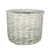 White Willow Round Basket Planter (28cm)