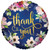 Thank You Flowers Helium Foil Balloon