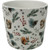Christmas Squirrel & Seasonal Foliage Ceramic Pot