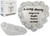 Gray In Loving Memory Stone Heart