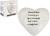 Glazed Memorial Heart Mum Plaque