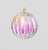 Iridescent Multicoloured Bauble (8cm)