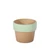 Brown Pot with Green Band (7cm)