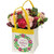 Happy Mothers Day Lined Jute Plant Bag