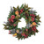 Mixed Fruit & Pine Cone Wreath with Red Berries (60cm)