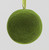 Moss Green Felt Christmas Bauble Decoration (8cm)