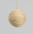 Natural String Christmas Bauble Decoration (12cm)