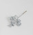 Silver Glitter Twirly Twisted Pick