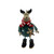 Green Reindeer with Scarf Hanging Decoration (12cm)