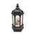 Black Santa Lantern Snow Globe (14cm)
