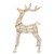 Reindeer with Warm LED Flashing Lights & 6Hr Timer (120cm)