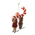 Felt Mice Candy Cane Decoration (H16.5cm)