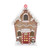 Gingerbread House with Candy Detail Ornament (39cm)