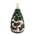 Christmas Tree Ornament with Moving Train & Light Up Star (38cm)