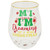 I’m Dreaming of a Wine Christmas Glass