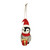 Penguin Wearing Santa Hat Hanging Decoration (12cm H)