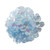 Iridescent Blue Hydrangea Flower Head (14cm)