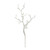 White Ice Effect Plastic Twig Spray Pick (76cm)