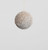 Brown Textured & Frosted Bauble (8cm)