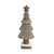 Gingerbread Christmas Tree with Star Decorative Ornament (31cm H)