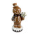 Gingerbread Man with Top Hat and Scarf (19cm)