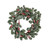 Green Holly Cone Berry Wreath (20 Inch)