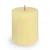 Sunny Yellow Bolsius Rustic Shine Pillar Candle (8cm)