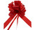 Red Metallic Pull Bow (50mm)