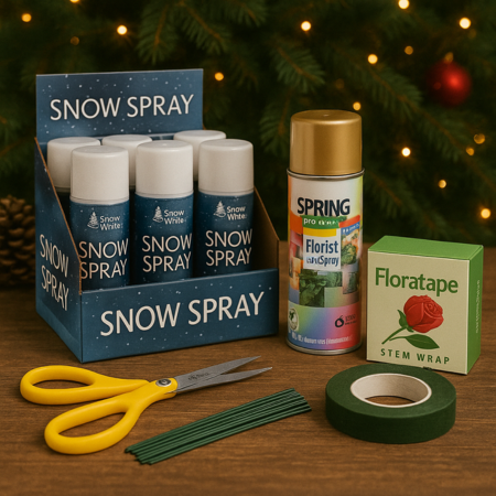 Florist tools, sundries 