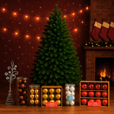 Christmas trees & decorations 