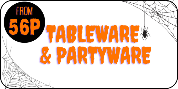 Halloween tableware & partyware 